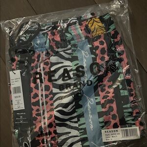 Reason Multicolor Patterned Shorts